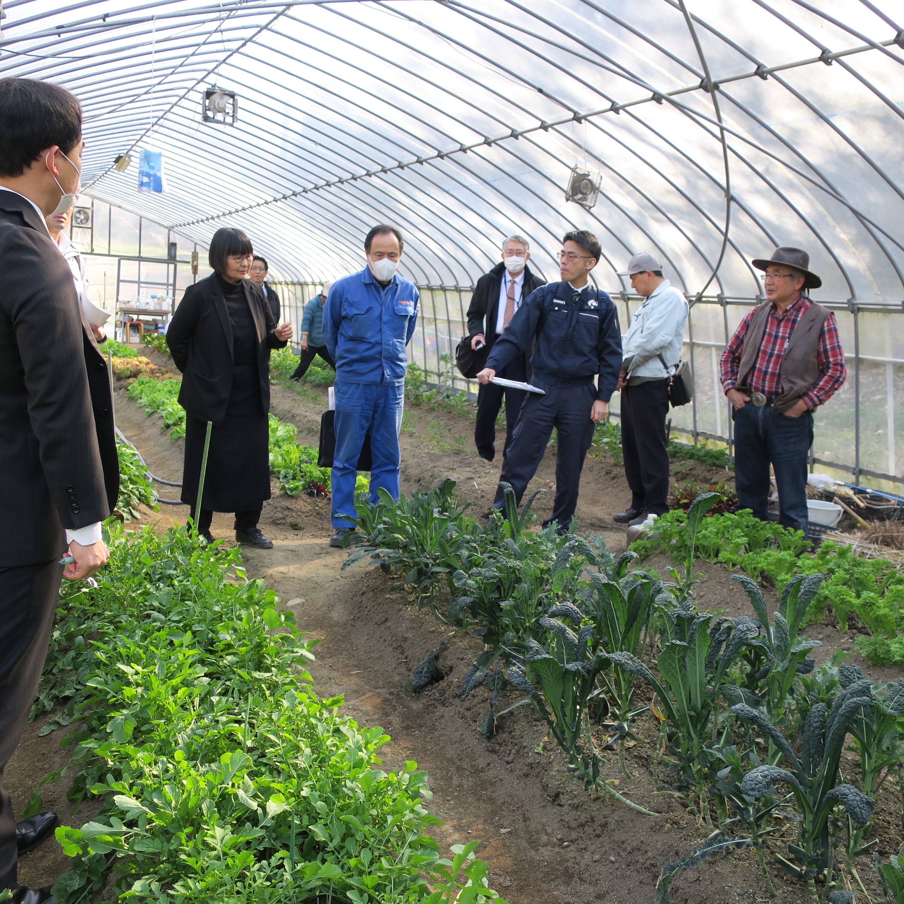 バイオガスユニットの見学会　in弓削牧場